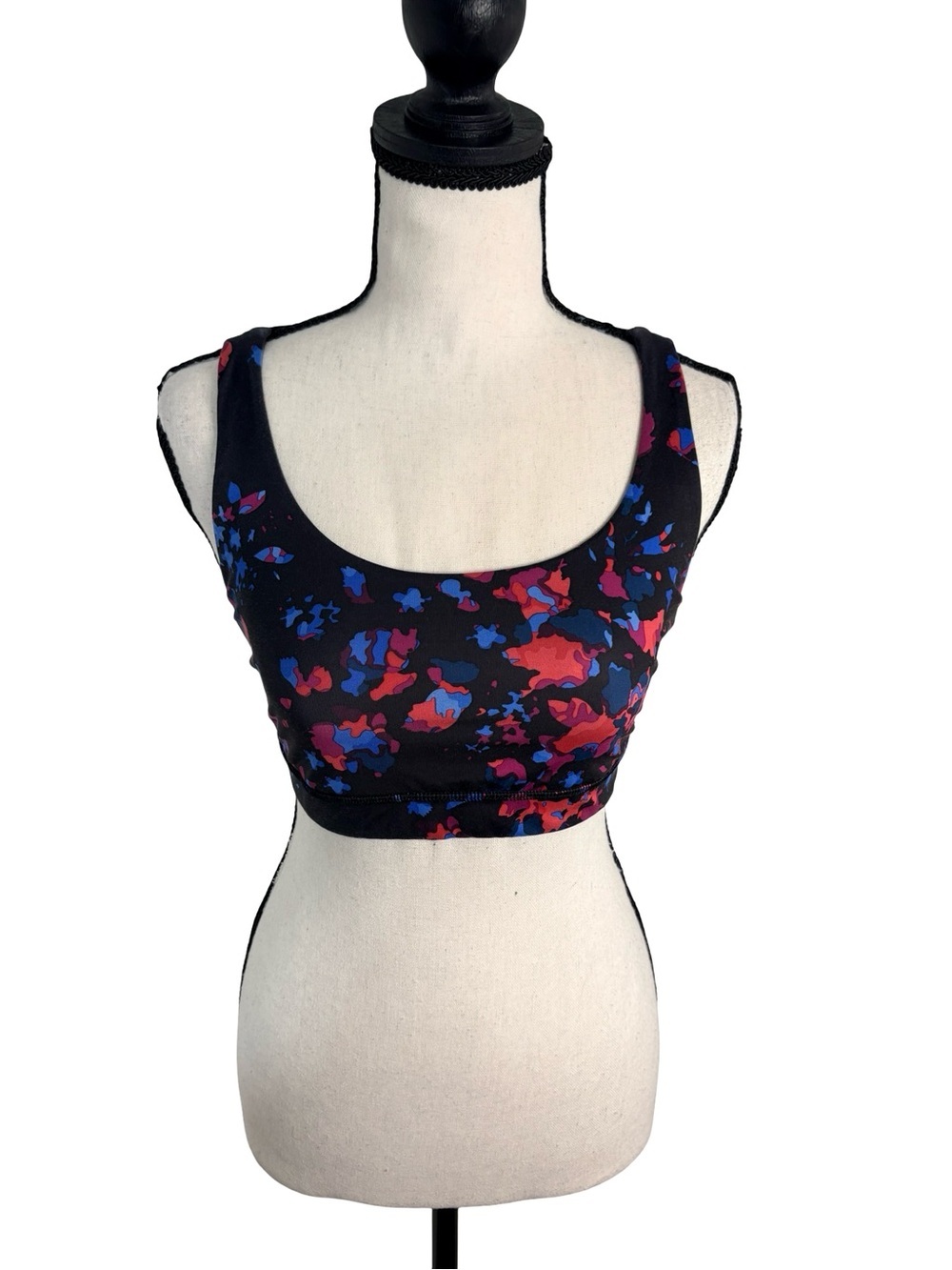 Lululemon Energy Bra Dandy Digie Multi Size 6 Strappy Back Sports Bra